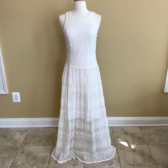 maxi dress with short skirt underneath